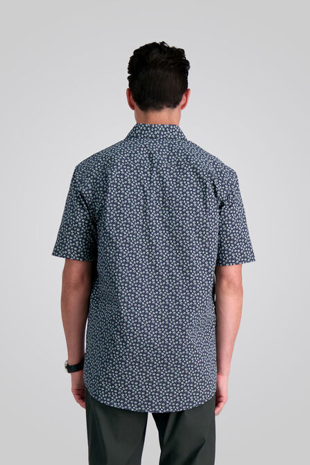 Poplin Button Down Shirt, Dark Navy view# 2