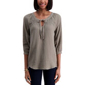 Raglan 3/4 Sleeve Blouse,  view# 5