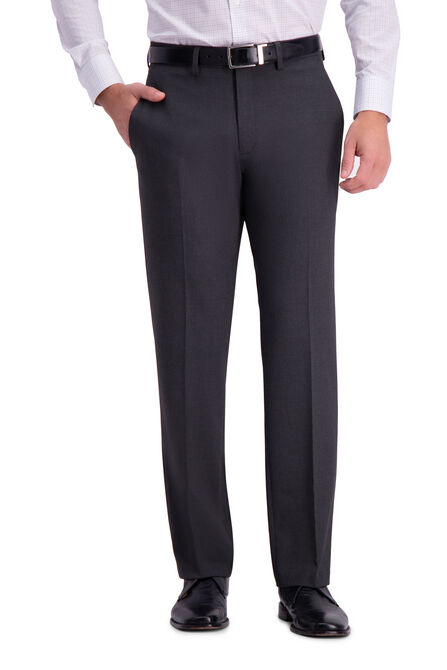 J.M. Haggar 4-Way Stretch Suit Pant, Charcoal Htr view# 1