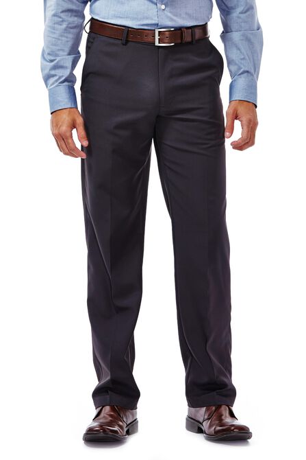 Performance Microfiber Slacks, Dark Grey view# 1