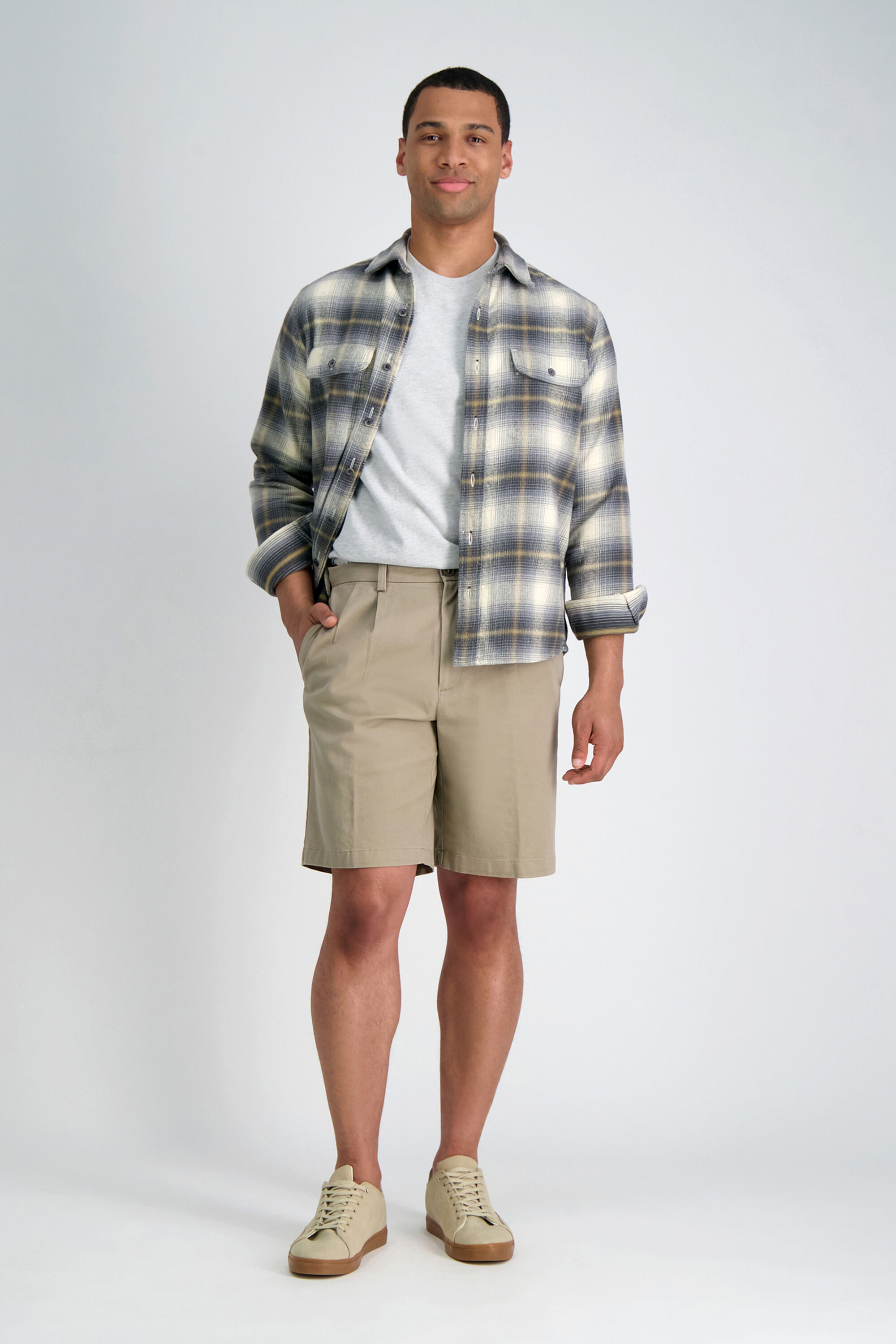 Patterned sales chino shorts