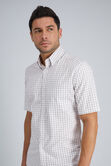 Plaid Button Down Shirt, White view# 4