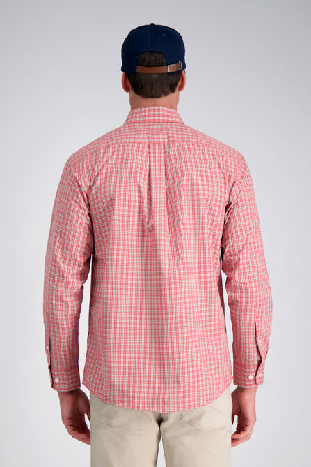 Life Khaki&trade; Long Sleeve Poplin Shirt, Red Rock view# 2
