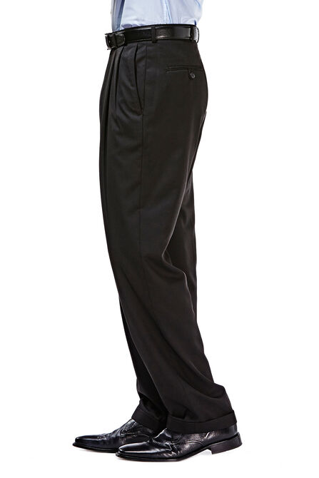 Suit Separates Pant - Pleated Front, Black view# 2