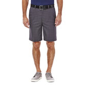 Cool 18&reg; Pro Graphic Windowpane Short, Graphite view# 1