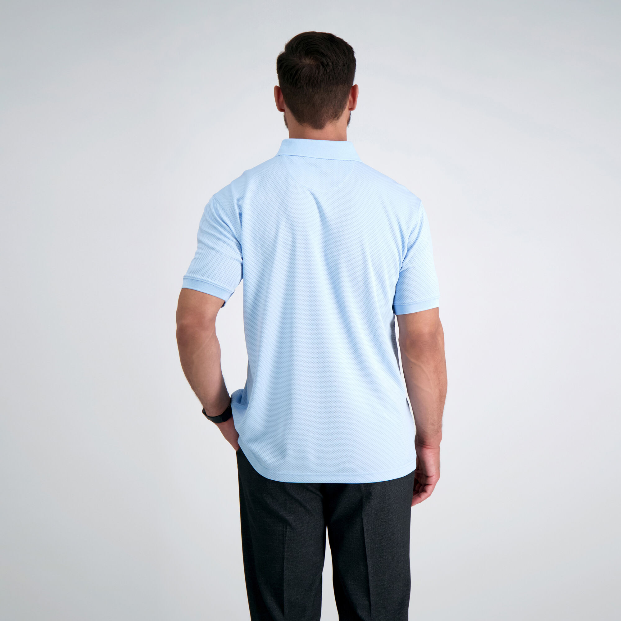 Cool 18 Pro Waffle Textured Golf Polo