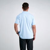 Cool 18&reg; Pro Waffle Textured Golf Polo, Cashmere Blue view# 2