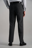 J.M. Haggar 4 Way Stretch Dress Pant, Charcoal Htr view# 4