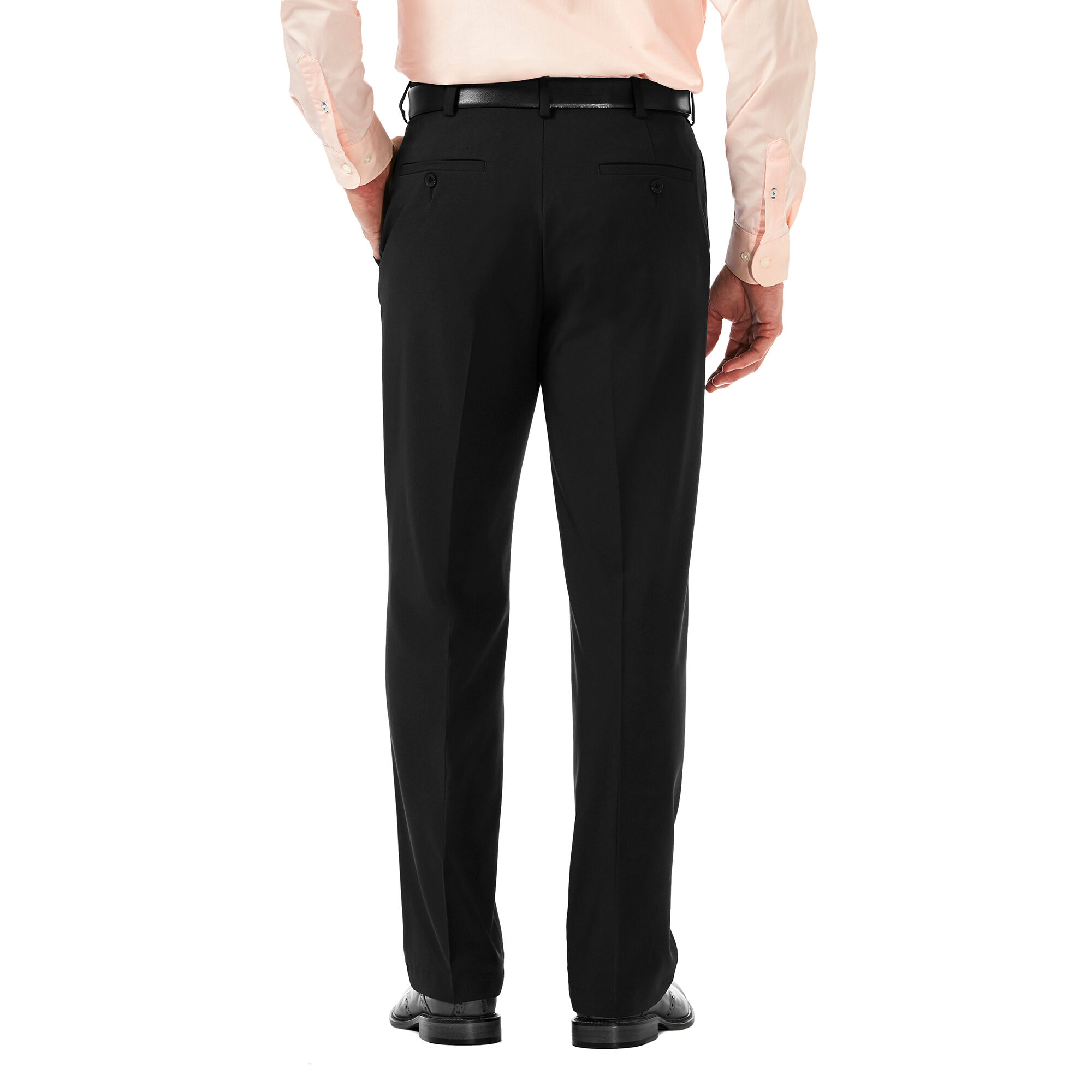 Cool 18 Pro Pant Classic Fit Pleat Front Stretch No Iron Haggar