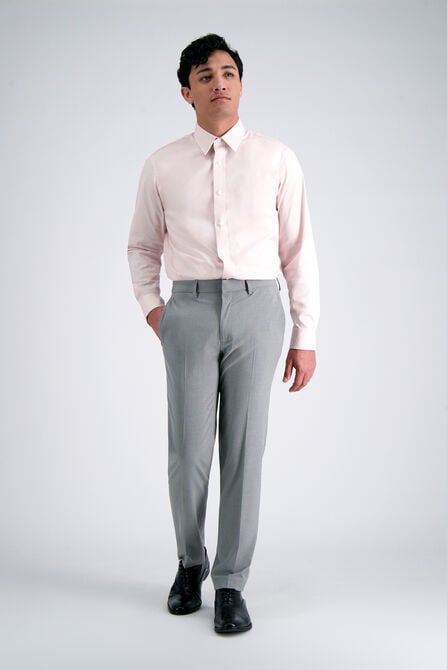 Premium Comfort Dress Shirt - Pink, Pink view# 3