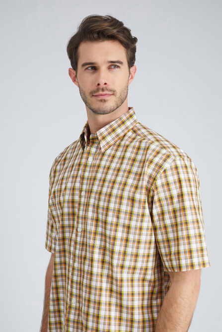 Life Khaki&trade; Plaid Shirt, Khaki view# 4