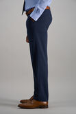 Premium Comfort Dress Pant - Tonal Windowpane, BLUE view# 5