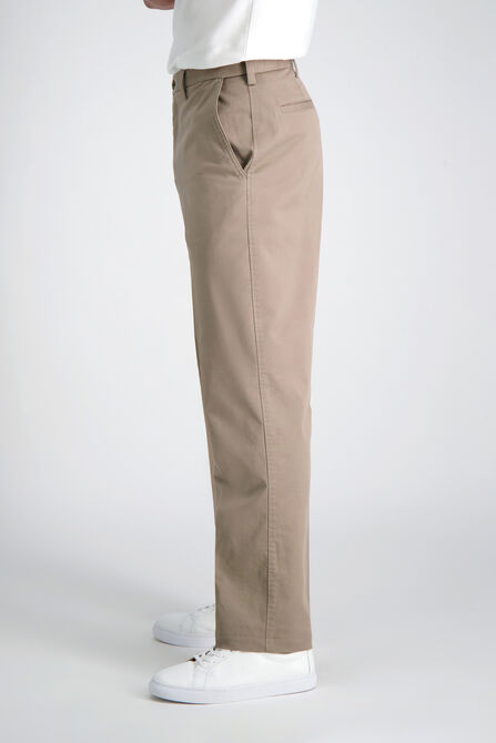 Premium Comfort Khaki Pant, Khaki view# 2