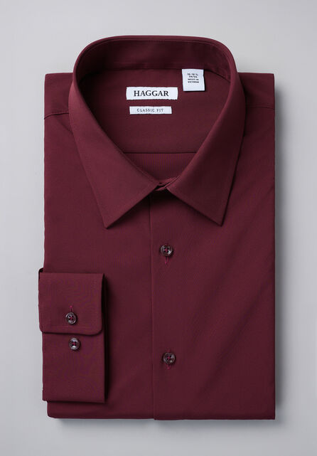 Smart Wash&reg; Dress Shirt - Dewberry, Dewberry