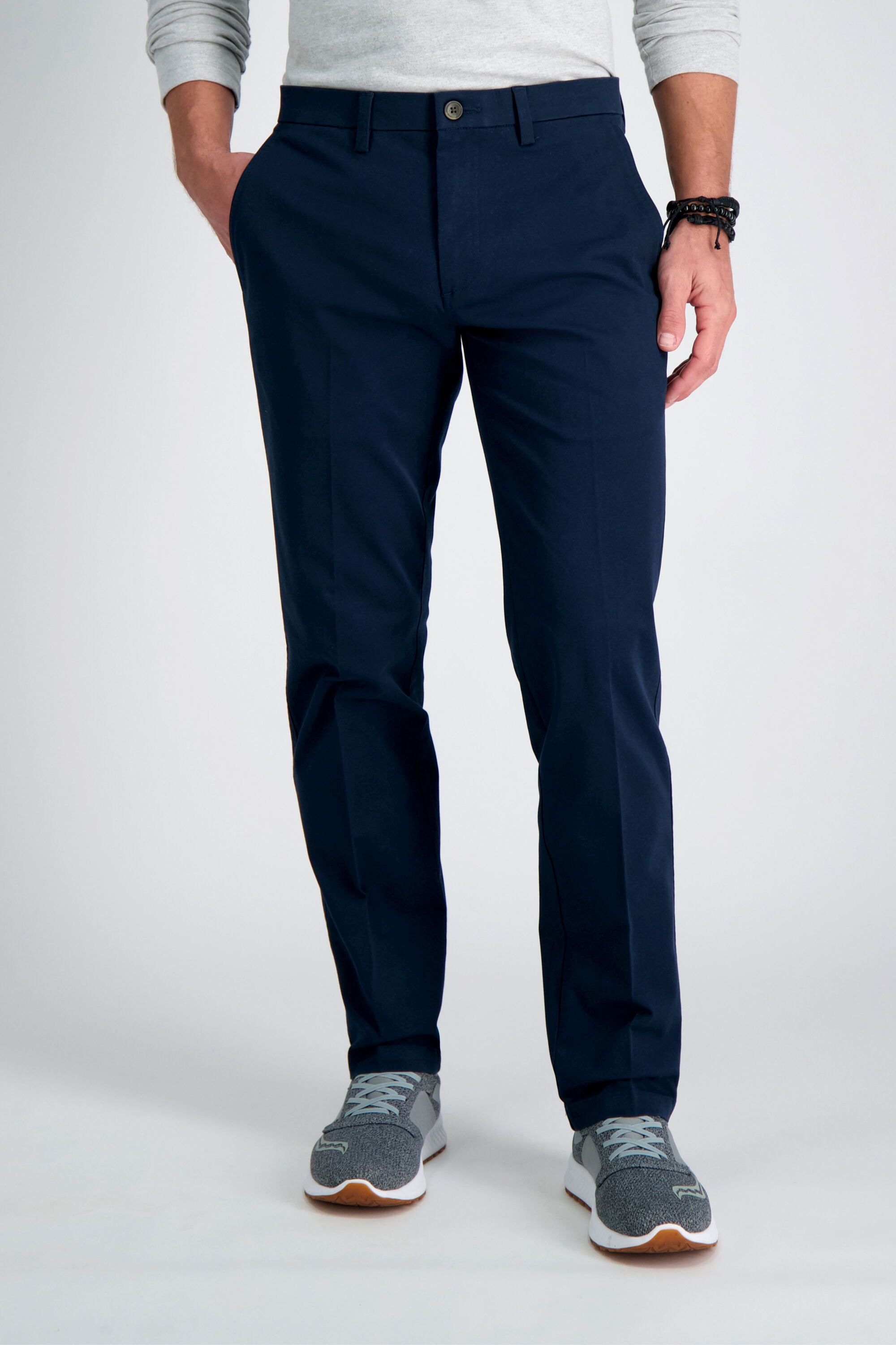 Navy blue 2025 khaki pants mens