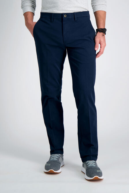 Premium Comfort Khaki Pant, Dark Navy view# 2