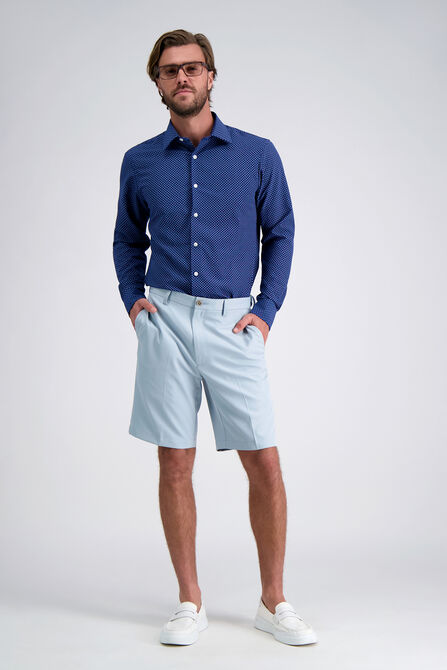 Smart Wash&trade; Dress Shirt - Navy ,  view# 4