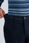 Stretch Corduroy Chino Pant, Heather Blue view# 6