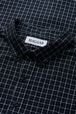 Big &amp; Tall Short Sleeve Button-Down Linen Shirt, Black view# 4