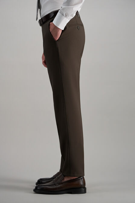 Premium Comfort Dress Pant, Dark Chocolate view# 5