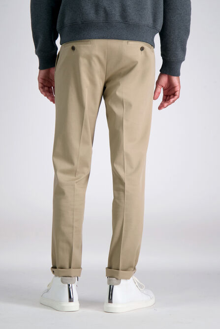 Premium No Iron Khaki Pant, Khaki view# 4