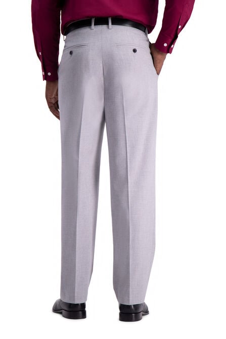 J.M. Haggar 4-Way Stretch Dress Pant, Light Grey view# 3