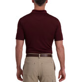 The Active Series&trade; Diamond Textured Polo, Wine Gem view# 2