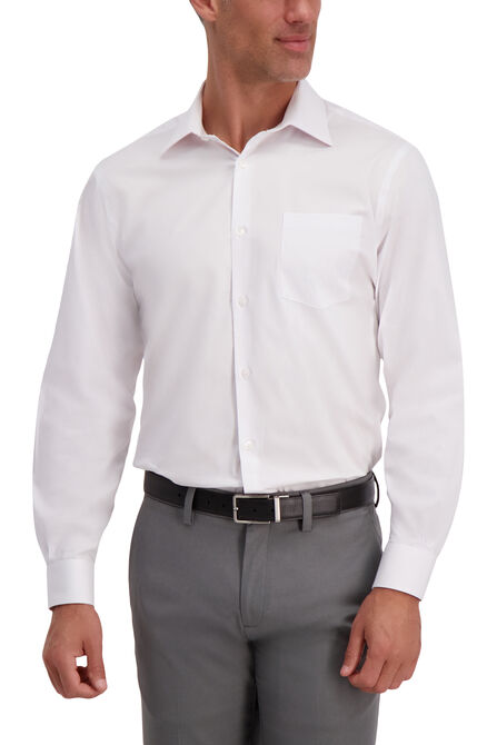 Premium Comfort Dress Shirt, White view# 1