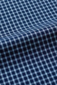 Cotton Dress Shirt - Navy Check, Navy view# 6