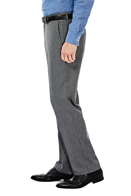 J.M. Haggar Premium Stretch Dress Slack, Med Grey view# 2