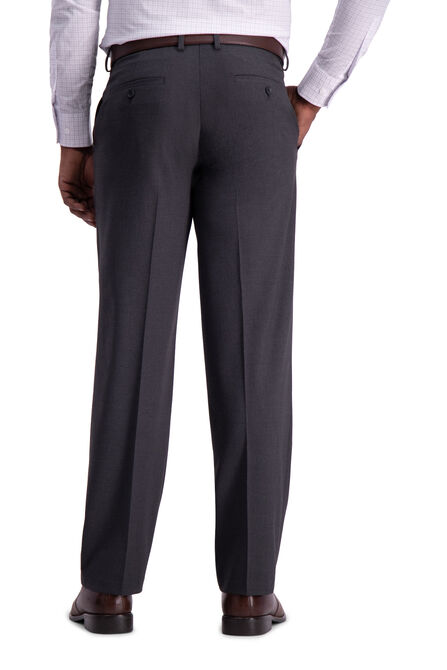 J.M. Haggar 4-Way Stretch Suit Pant, Charcoal Htr view# 3