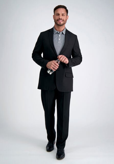 Smart Wash&trade; Repreve&reg; Suit Separate Jacket, Black