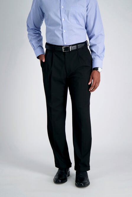 J.M. Haggar Premium Stretch Suit Pant - Pleated Front