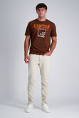 Pro Football Hall of Fame X Haggar - Canton Graphic Tee,  Brown #369 view# 6