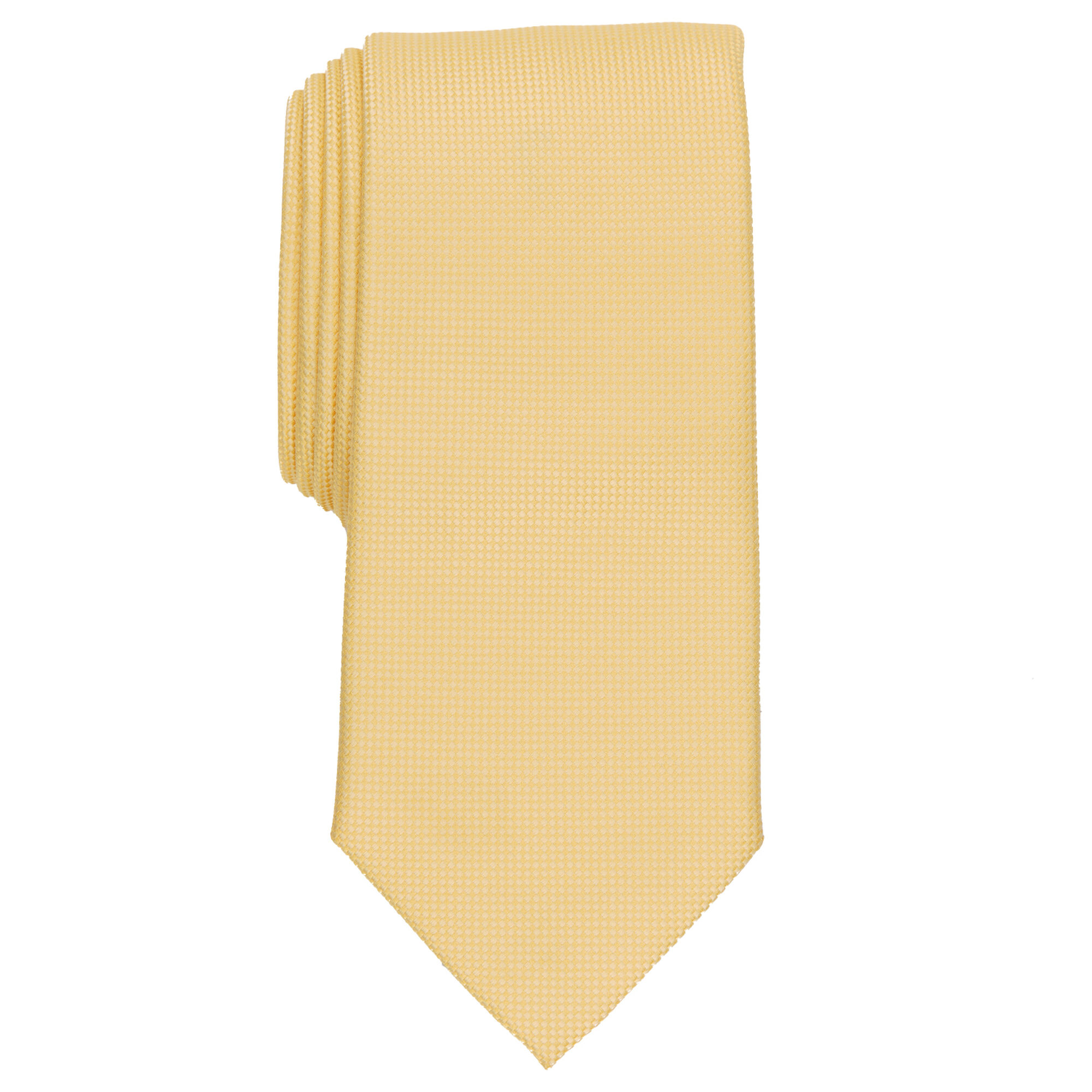 Haggar Oxford Solid Tie Yellow (2RC4-3000) photo