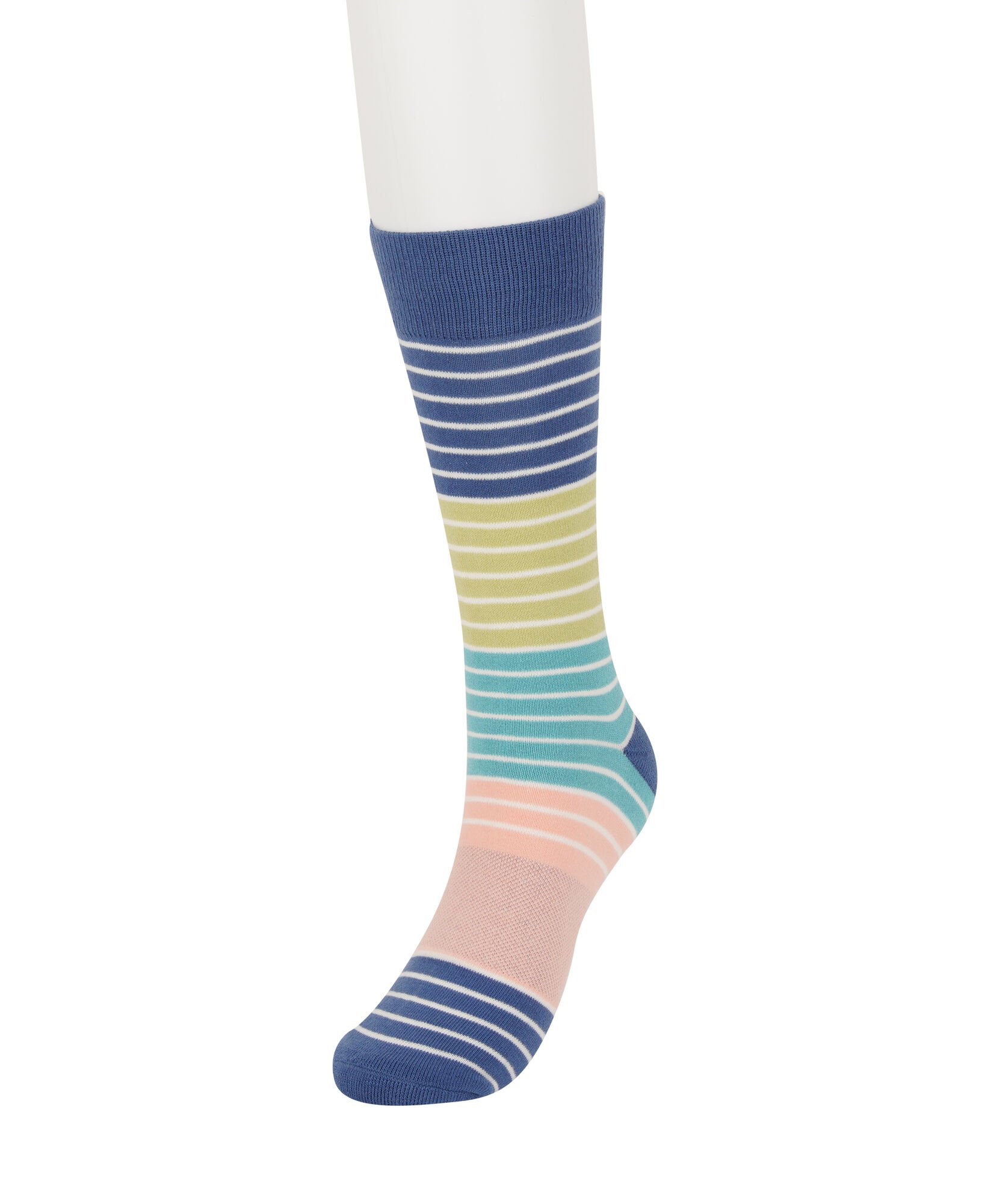 Haggar Indigo Striped Socks Dark Navy (5R10-1034 Clothing Underwear & Socks) photo
