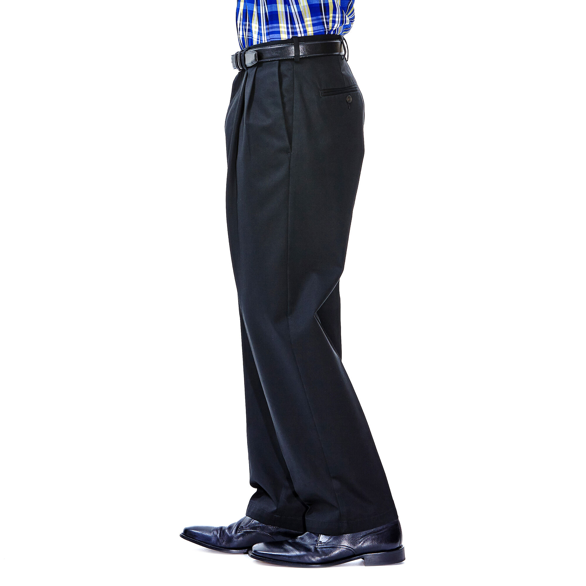Work to Weekend Khaki | Classic Fit, Pleated, No Iron | Haggar.com
