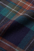Long Flannel Plaid Shirt,  view# 6