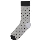 Blue Dot Socks, Graphite view# 1