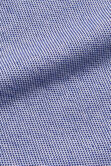Long Sleeve 2-Color Pique Polo, BLUE view# 6