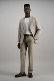 Wrinkle Free Performance Khaki Pant, Khaki view# 3