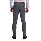 J.M. Haggar 4-Way Stretch Suit Pant - Plain Weave, Heather Grey view# 3