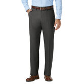 J.M. Haggar Dress Pant - Sharkskin, Chocolate view# 5