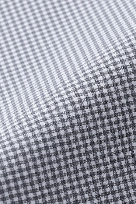 Smart Wash&reg; Dress Shirt - Grey Check, Grey view# 5