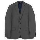 J.M. Haggar 4-Way Stretch Suit Jacket - Plain Weave, Heather Grey view# 3