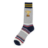 Trophy Dad Socks, Graphite view# 1