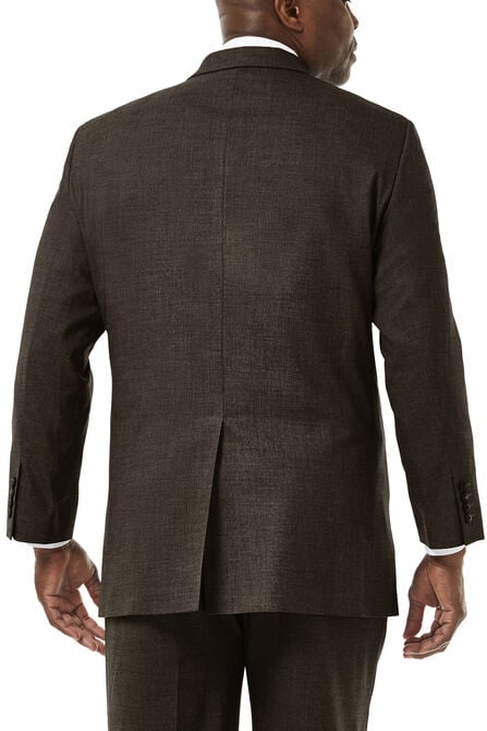Big &amp; Tall J.M. Haggar Premium Stretch Suit Jacket, Chocolate view# 2