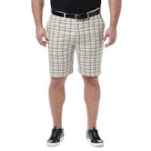 Big &amp; Tall Cool 18&reg; Pro Simple Plaid Short, Stone view# 1