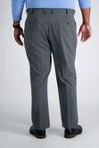 Big &amp; Tall J.M. Haggar 4-Way Stretch Dress Pant, Med Grey view# 4