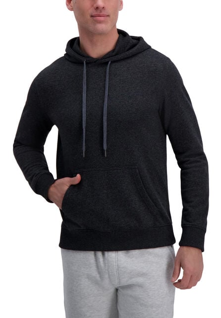 Long Sleeve Pullover Hoodie, Charcoal Htr